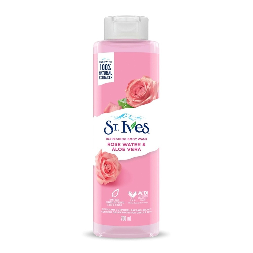 Sữa Tắm St. Ives Hoa Hồng & Lô Hội 700ml