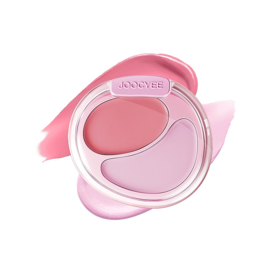 Má Hồng Kem 2 Màu Joocyee Cream Blush Duo 7g .#G254 Pink Taro image