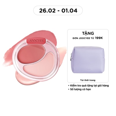JOOCYEE Cream Blush Duo 7g .#M255 White Peach
