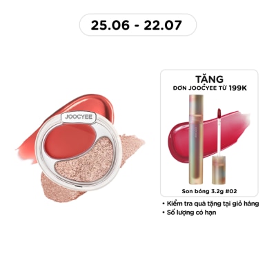 JOOCYEE - Cream Blush And Highlighting Duo 7g .#D260 Fiery Peach
