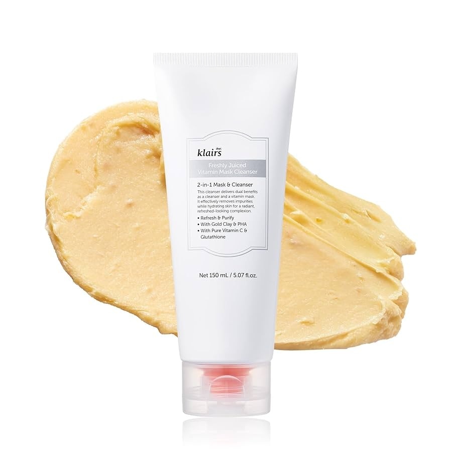 Sữa Rửa Mặt Dear, Klairs Freshly Juiced Vitamin Mask Cleanser 150ml