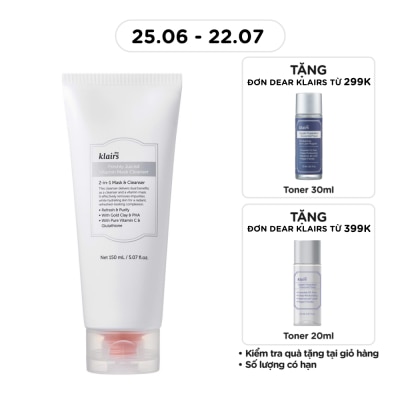 DEAR KLAIRS - Freshly Juiced Vitamin Mask Cleanser 150ml