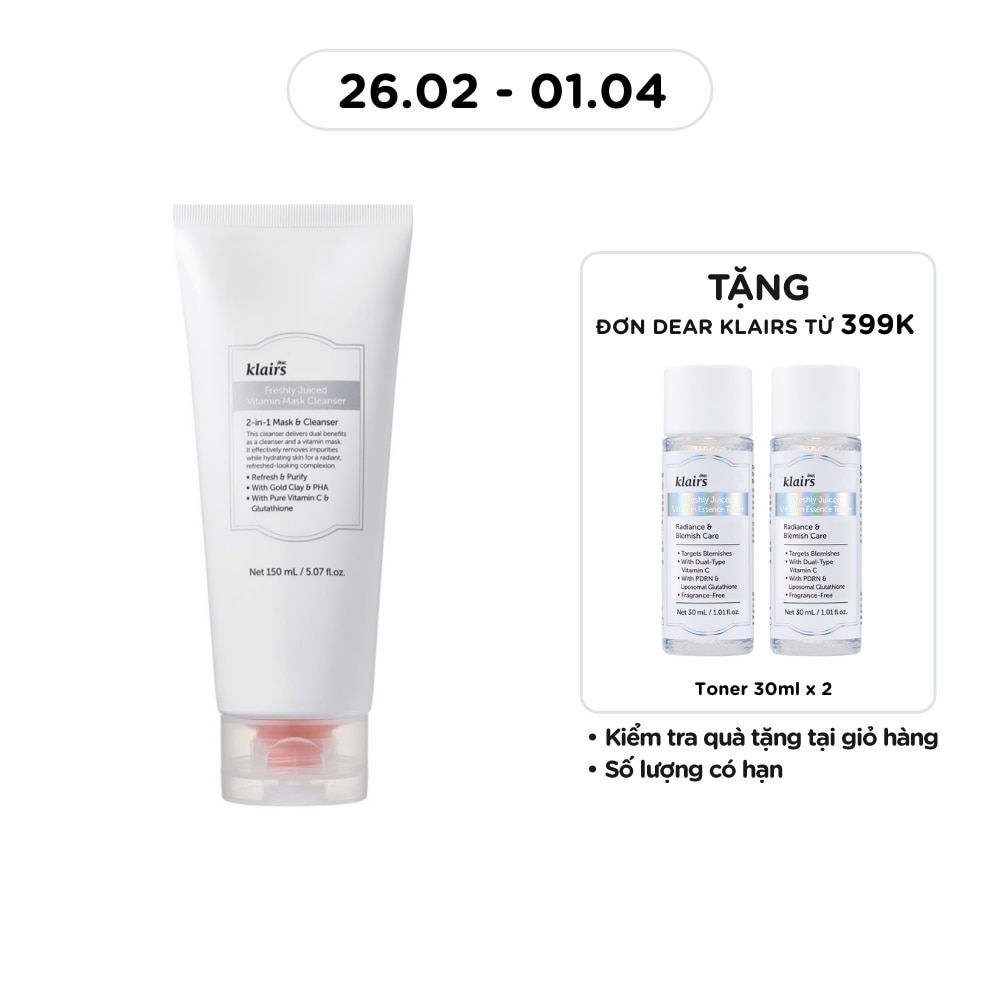 Freshly Juiced Vitamin Mask Cleanser 150ml