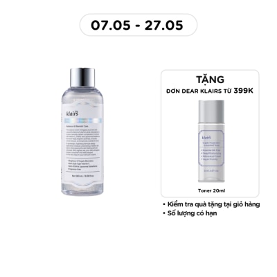 DEAR KLAIRS - Nước Hoa Hồng Dear, Klairs Freshly Juiced Vitamin Essence Toner 180ml