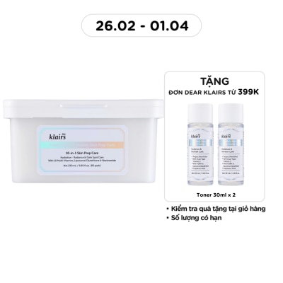 DEAR KLAIRS - Freshly Juiced Vitamin Skin Prep Pads 290ml/60pcs