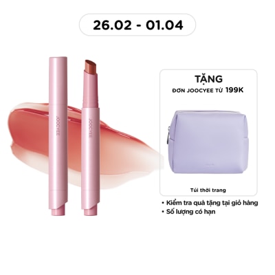 JOOCYEE Son Bóng Joocyee Lasting Glossy Rouge 3g .#565 Crushed Chestnut