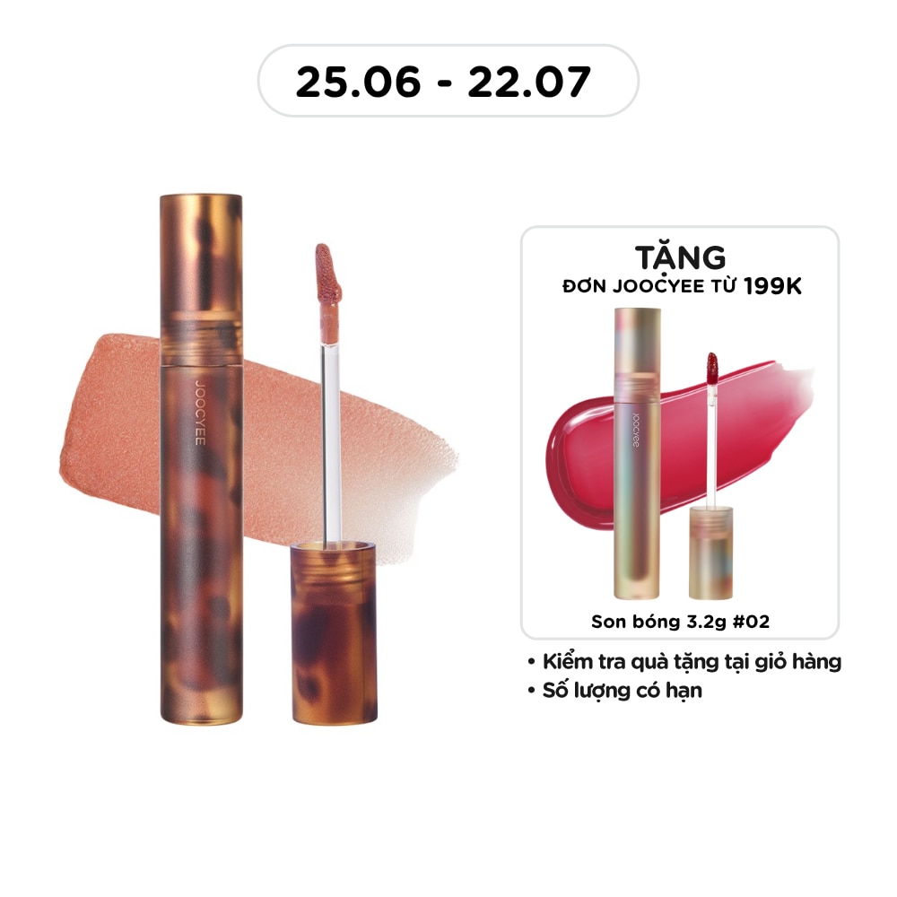 Fluffy Matte Lipgloss 3.3g .#V05 Almond Cinnamon