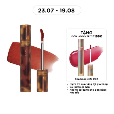 JOOCYEE - Fluffy Matte Lipgloss 3.3g .#V07 Amber Syrup image