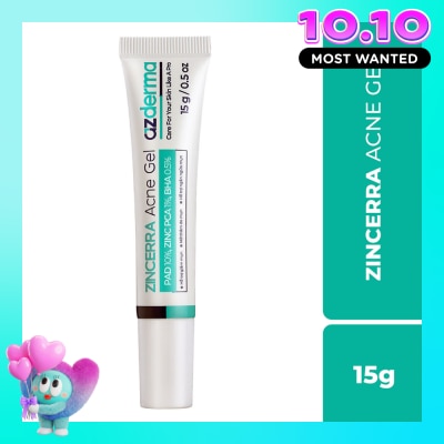 AZDERMA Zincerra Acne Gel 15g image