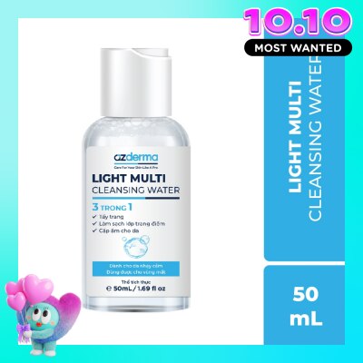 AZDERMA Light Multi Cleansing Water 50ml image