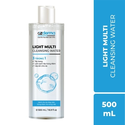 AZDERMA Light Multi Cleansing Water 500ml
