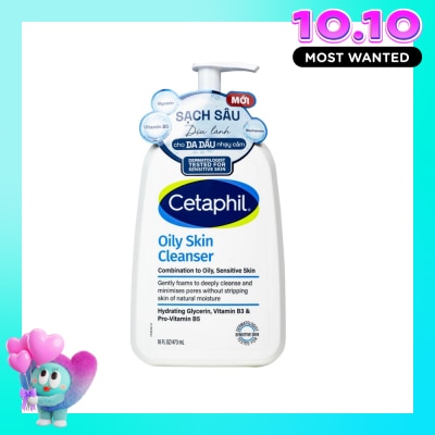 CETAPHIL Sữa Rửa Mặt Cetaphil Oily Skin Cleanser 473ml image