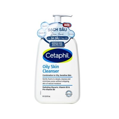 CETAPHIL Sữa Rửa Mặt Cetaphil Oily Skin Cleanser 473ml
