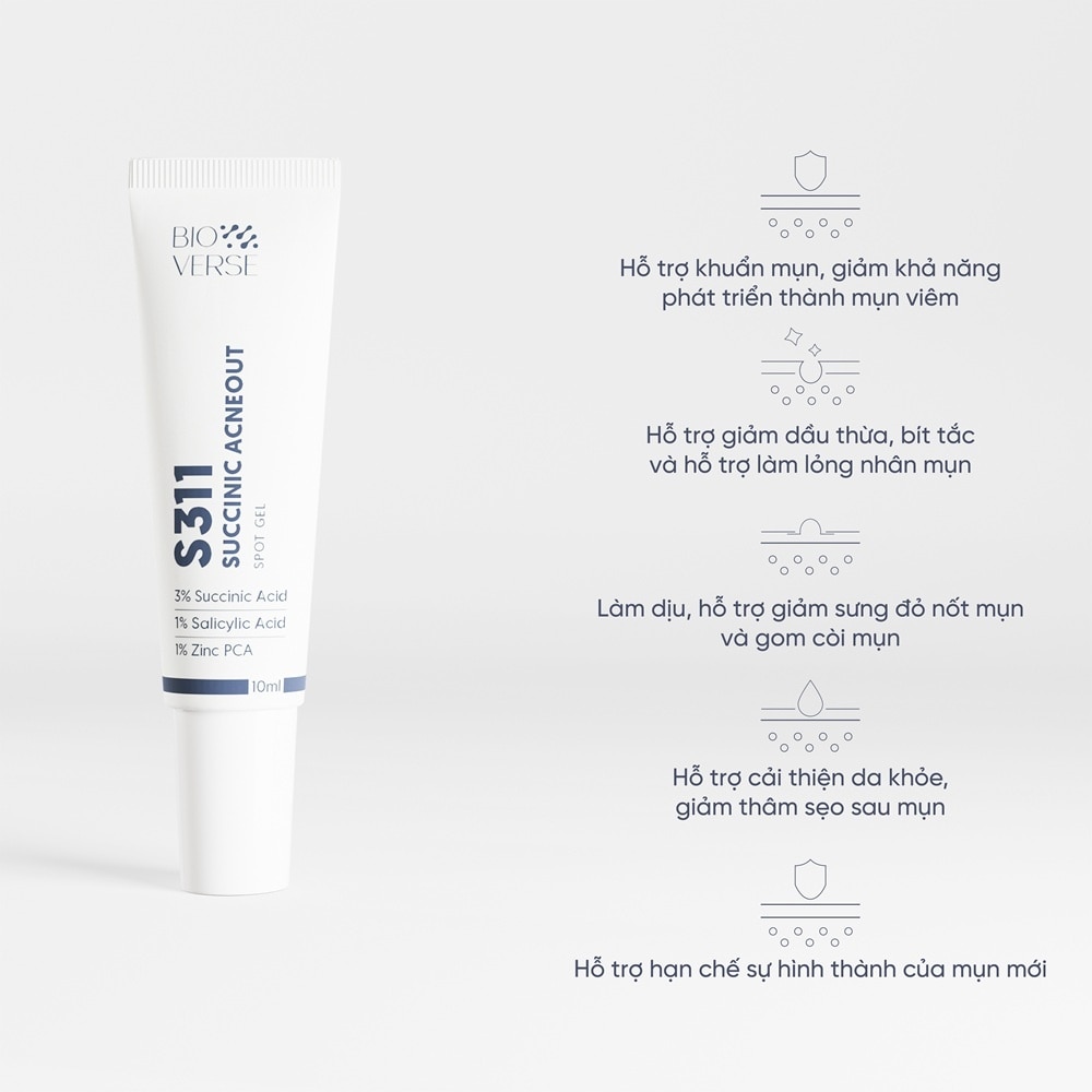 Bioverse S311 Succinic Acneout 10ml