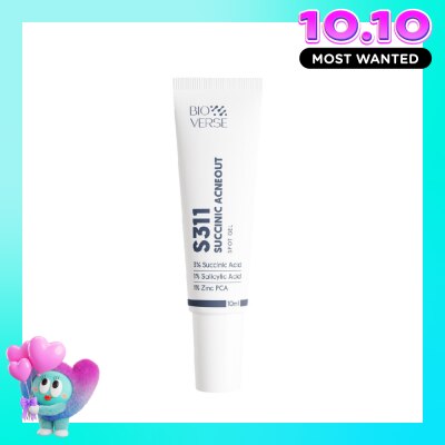 BIOVERSE Gel Chấm Mụn Bioverse S311 Succinic Acneout 10ml image