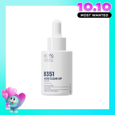 BIOVERSE Tinh Chất Giảm Mụn Mờ Thâm Bioverse B351 Acne Clear Up Serum 30ml image