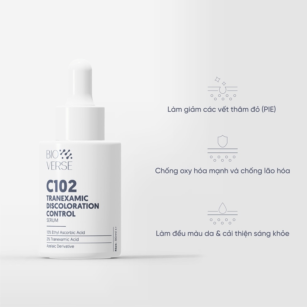 Bioverse C102 Tranexamic Discoloration Control Serum 30ml