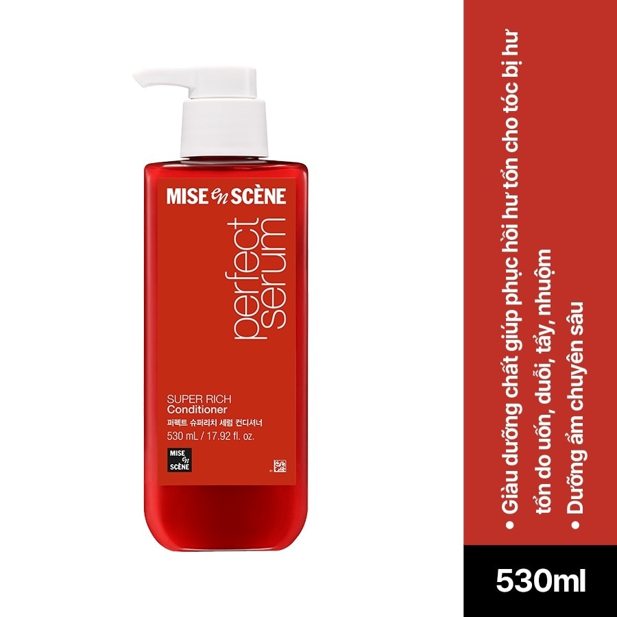 Dầu Xả mise en scène Perfect Serum Super Rich 530ml