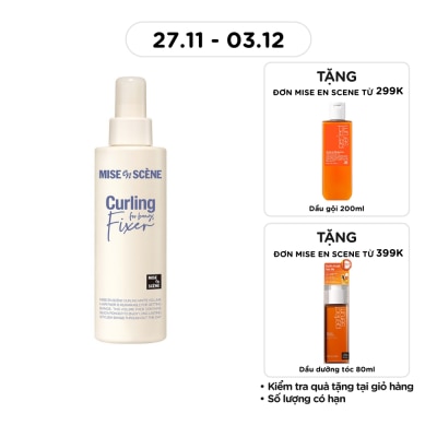 MISE EN SCÈNE Xịt Giữ Nếp Tóc mise en scène Curling Matte Volume Hair Fixer 200ml
