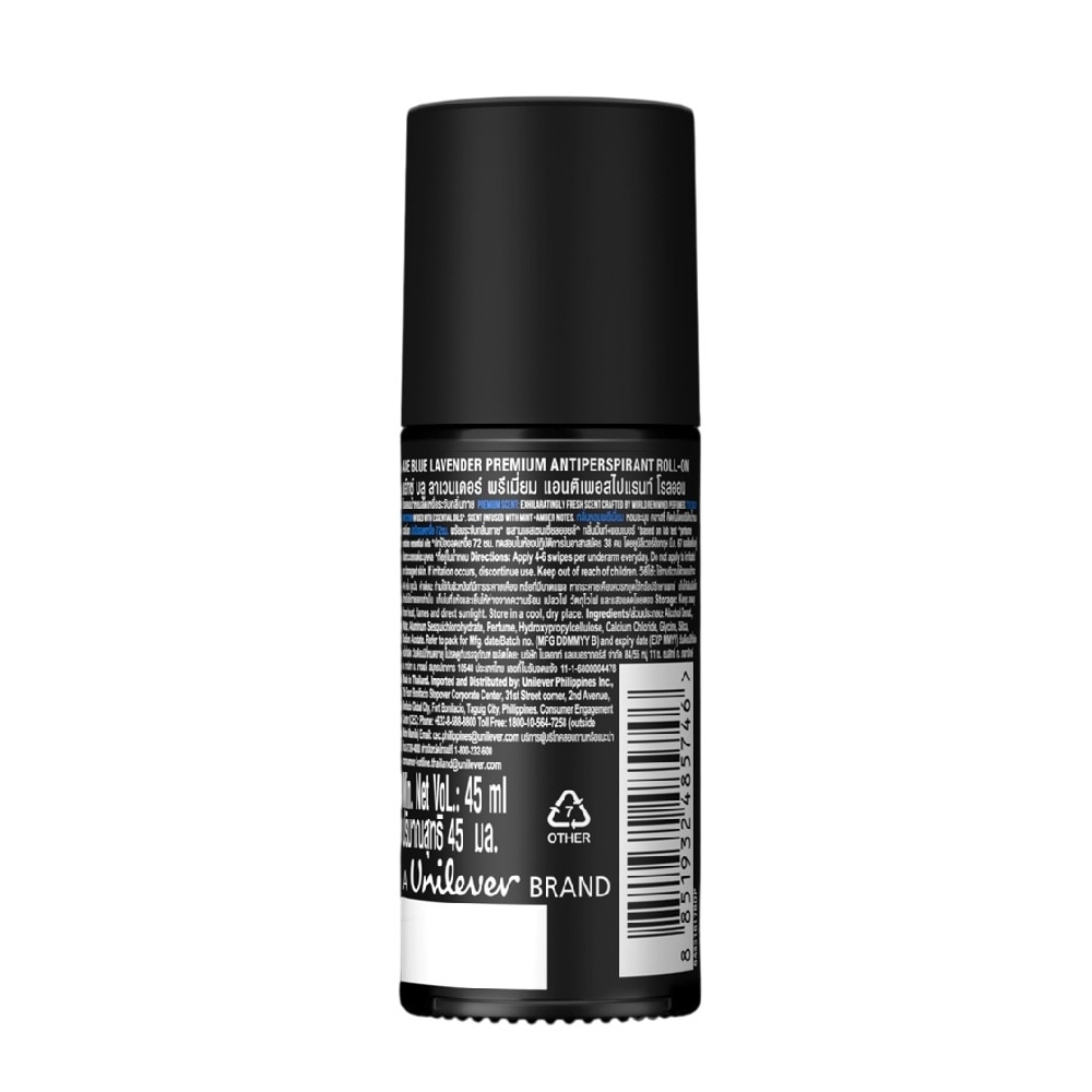 Lăn Khử Mùi Axe Hương Nước Hoa Blue Lavender 45ml