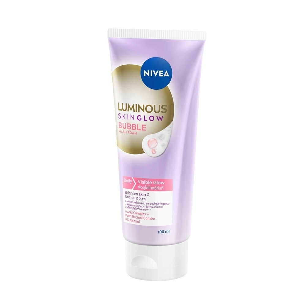 Sữa Rửa Mặt Nivea Luminous Skin Glow Bubble Wash Foam 100ml image