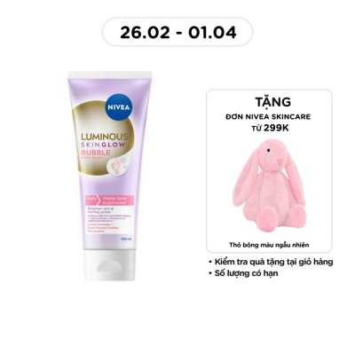 NIVEA - Luminous Skin Glow Bubble Wash Foam 100ml