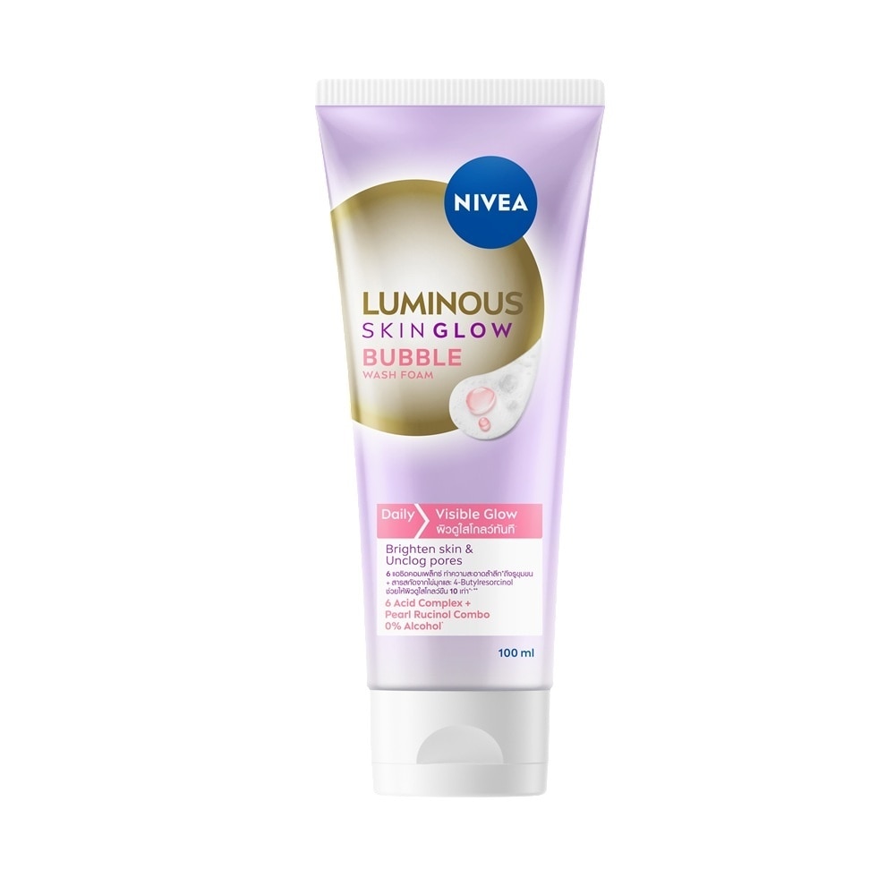 Sữa Rửa Mặt Nivea Luminous Skin Glow Bubble Wash Foam 100ml image
