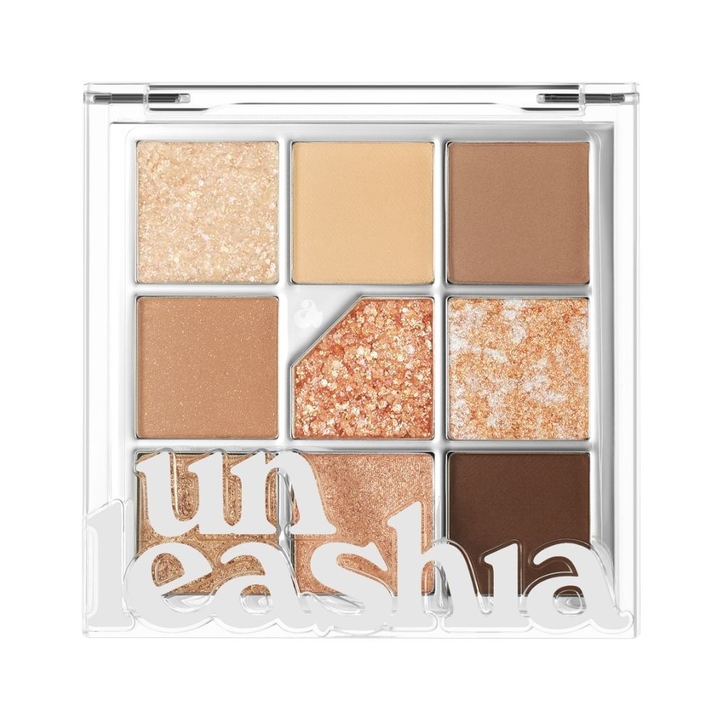 Unleashia Glitterpedia Eye Palette 6.2g .#No.2 All of Brown
