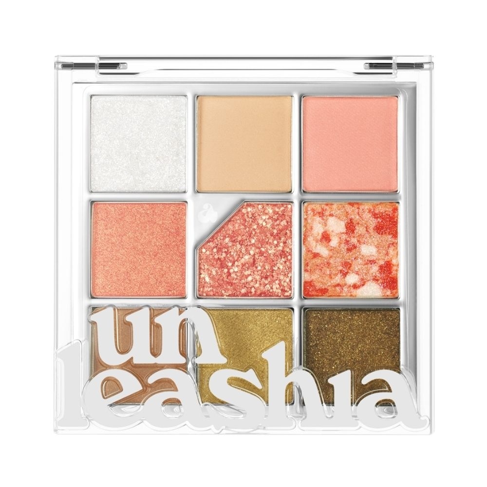 Bảng Phấn Mắt 9 Ô Unleashia Glitterpedia Eye Palette 6.2g .#No.6 All of Citrus