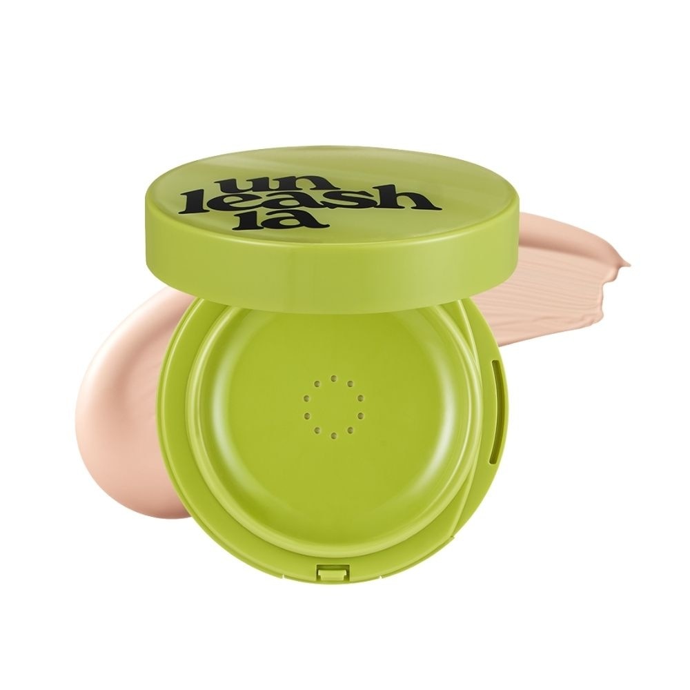 Phấn Nước Unleashia Satin Wear Healthy-Green Cushion 15g .#18C Seashell