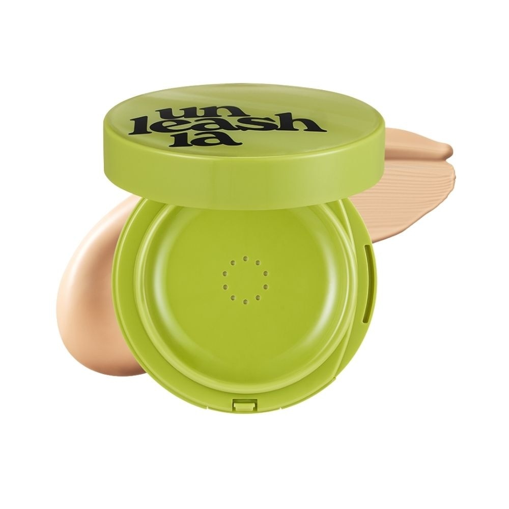Phấn Nước Unleashia Satin Wear Healthy-Green Cushion 15g .#23W Bisque