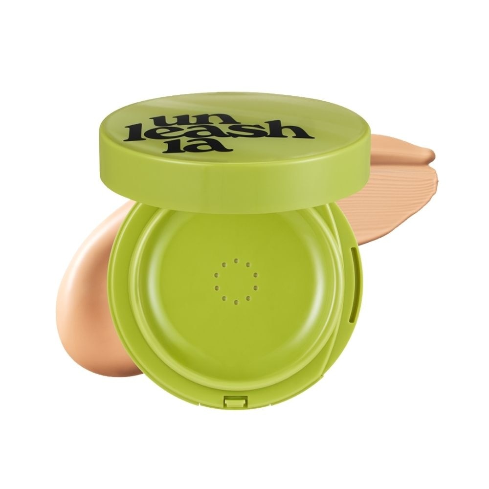 Phấn Nước Unleashia Satin Wear Healthy-Green Cushion 15g .#27W Peachtan