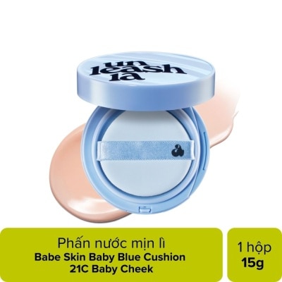 UNLEASHIA Phấn Nước Unleashia Babe Skin Baby Blue Cushion 15g .#21C Baby Cheek