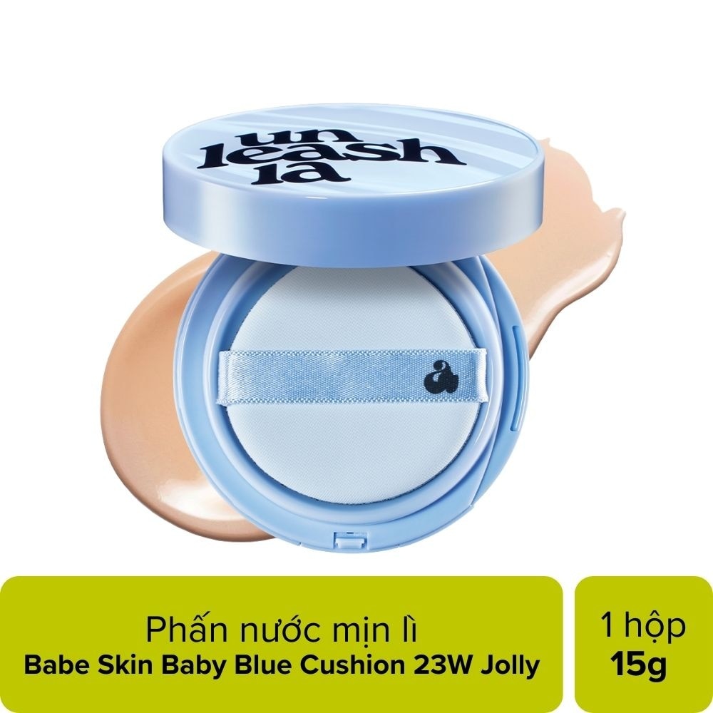 Unleashia Babe Skin Baby Blue Cushion 15g .#23W Jolly