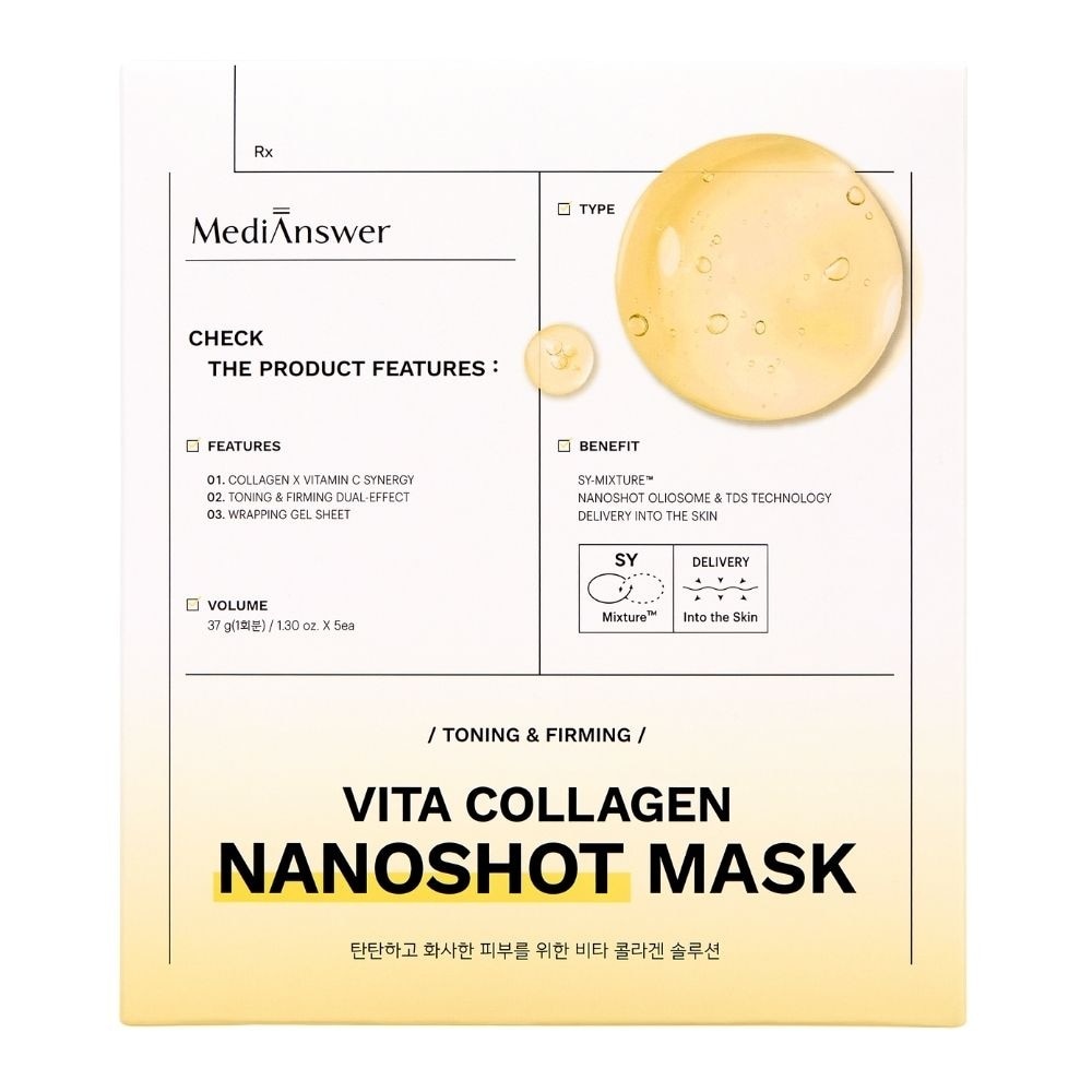 Vita Collagen Nanoshot Mask 37g x 5pcs