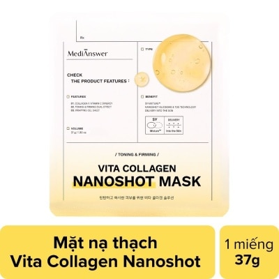 MEDIANSWER Vita Collagen Nanoshot Mask 37g