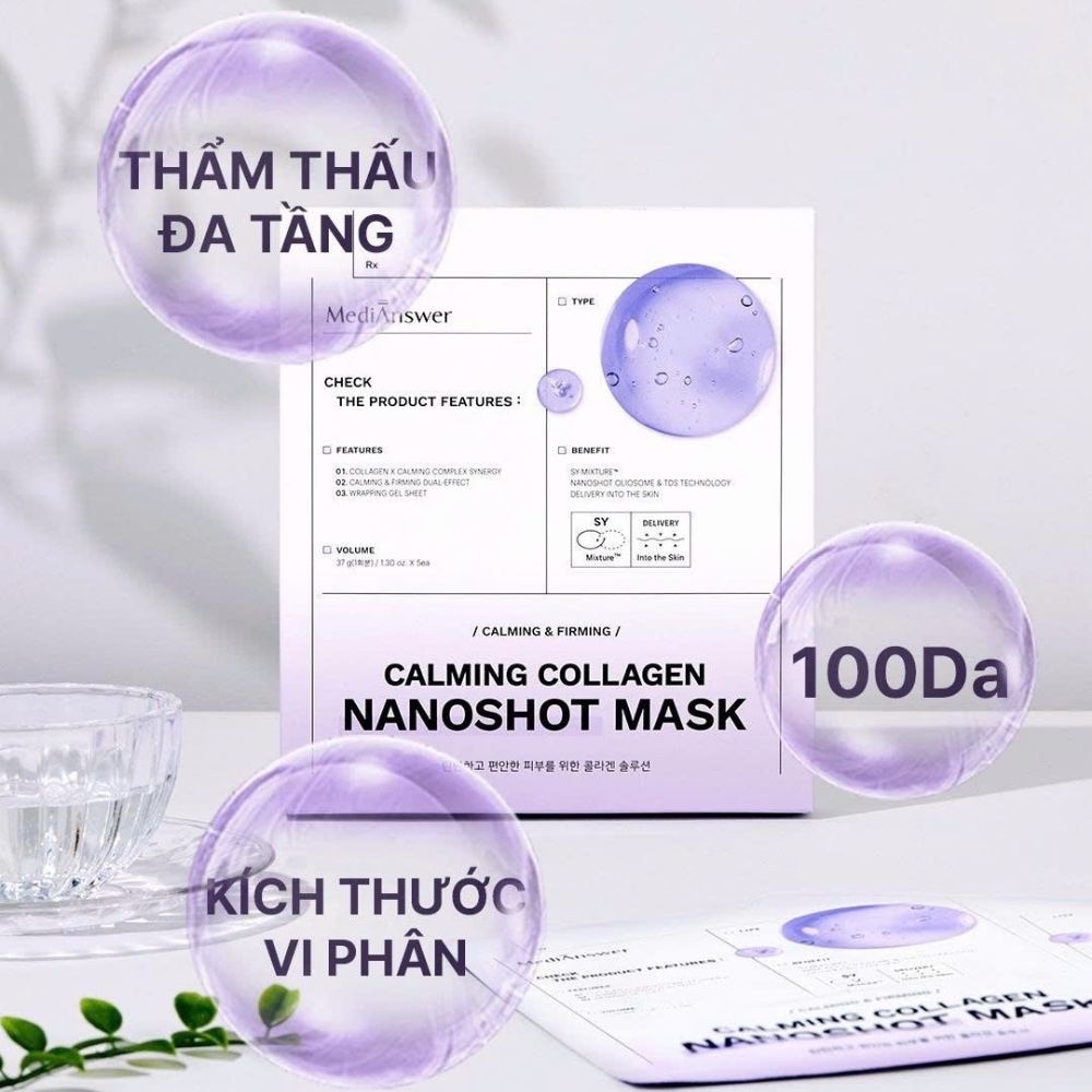 Calming Collagen Nanoshot Mask 37g x 5pcs