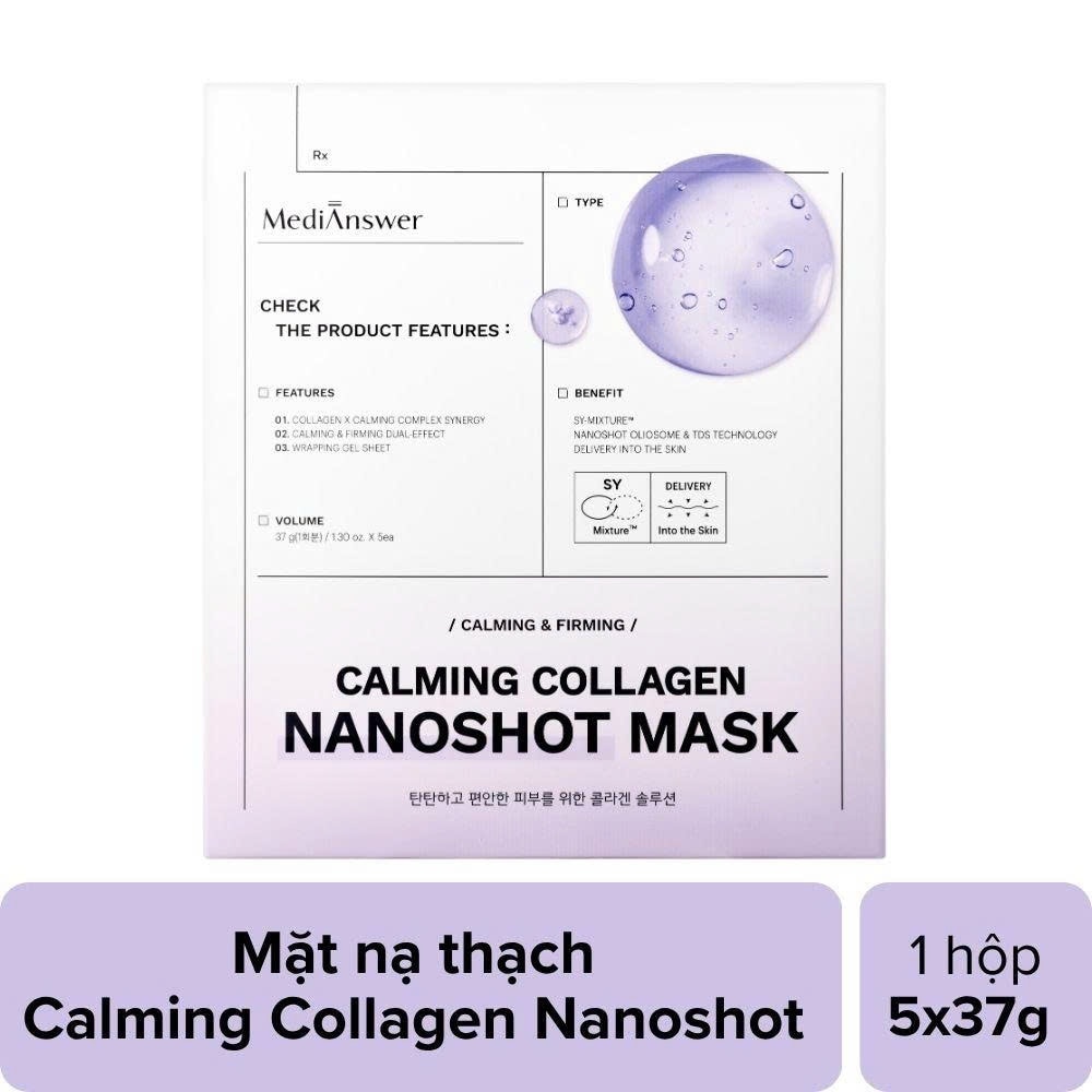 Calming Collagen Nanoshot Mask 37g x 5pcs