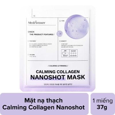 MEDIANSWER Calming Collagen Nanoshot Mask 37g