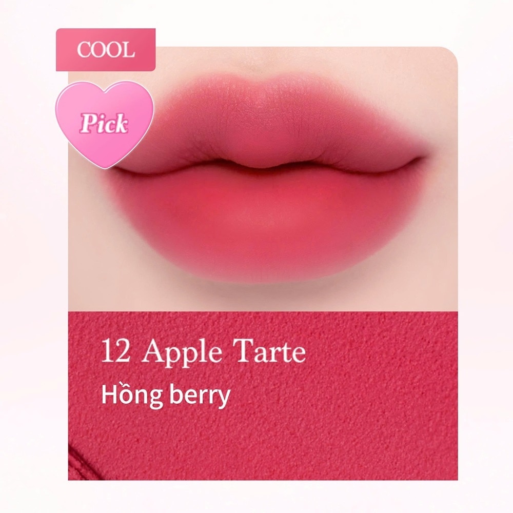 Son Kem Dasique Souffle Color Pot 6.5g .#12 Apple Tarte