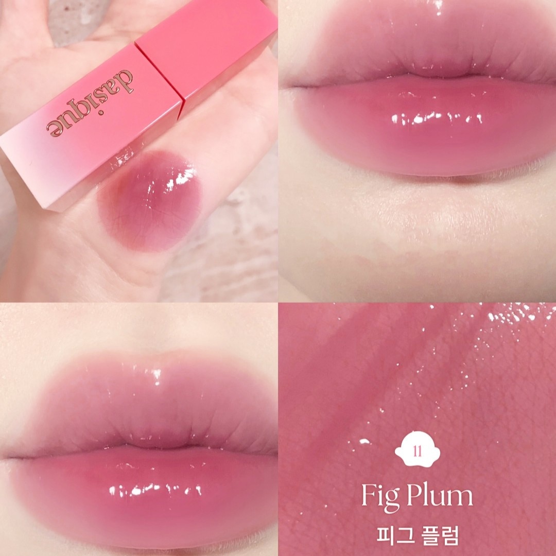 Son Bóng Dasique Juicy Dewy Tint 3.5g .#11 Fig Plum