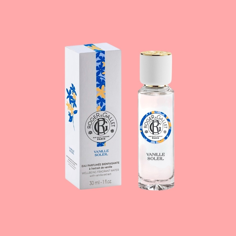 Nước Hoa Roger & Gallet Vanille Soleil Wellbeing Fragrant Water Hương Vani 30ml