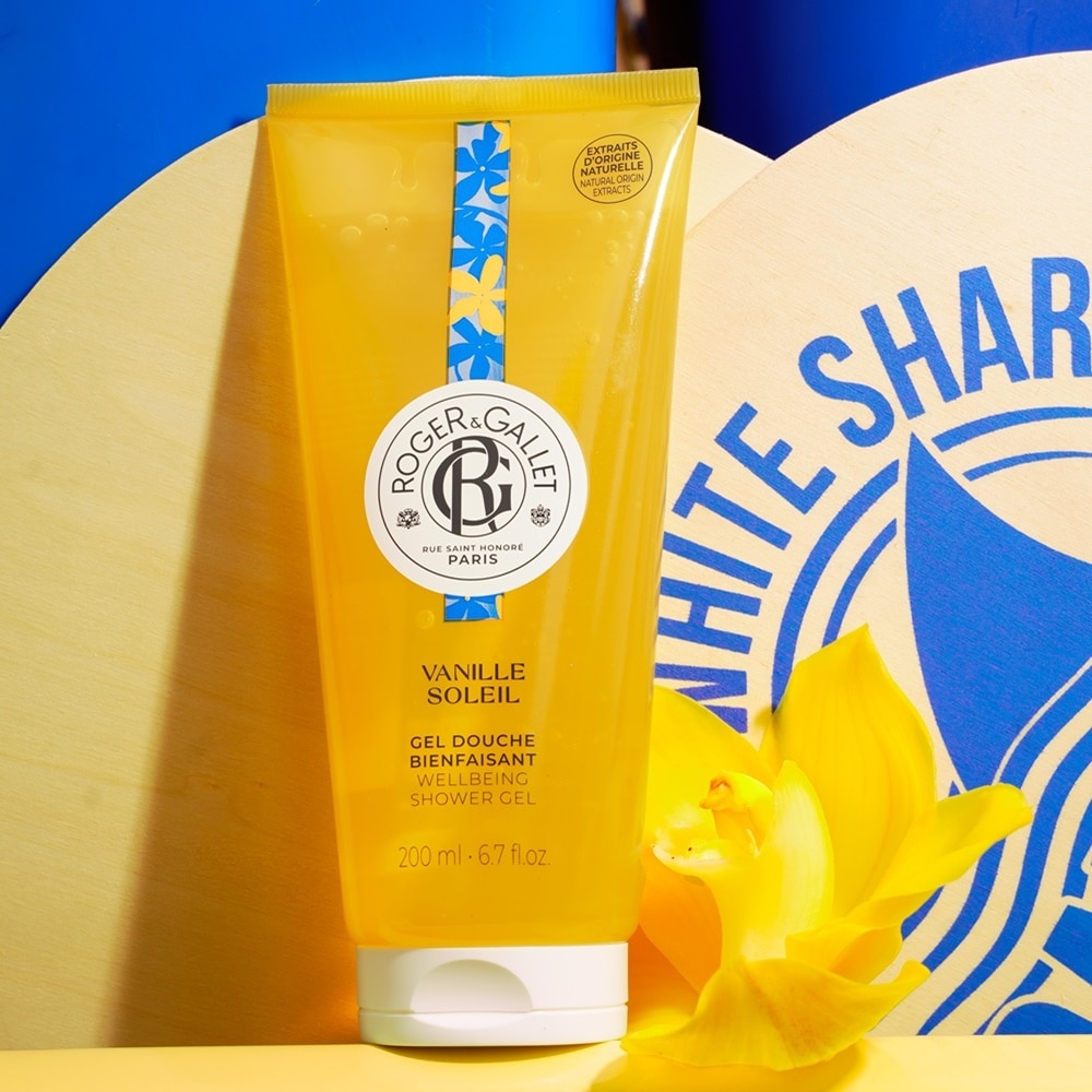 Gel Tắm Roger & Gallet Vanille Soleil Wellbeing Shower Gel Hương Vani 200ml