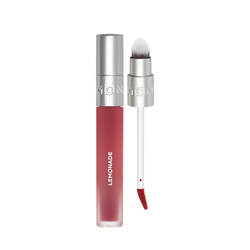 Son Kem 2 Đầu Lemonade Perfect Couple Blurry Stain Lip Cream 3.5g .#Vow Đỏ Phớt Hồng Nâu