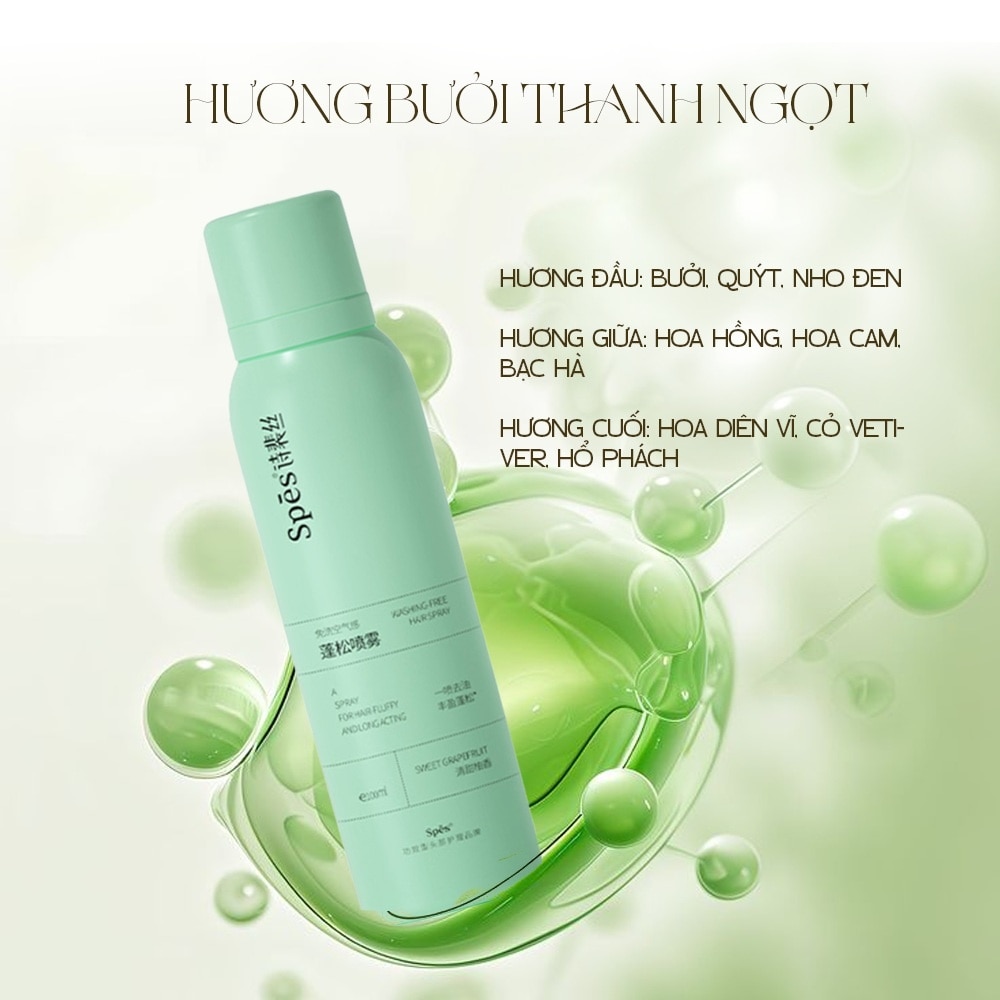 Dầu Gội Khô Spes Hương Bưởi 200ml