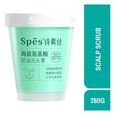 SPES Tẩy Tế Bào Chết Da Đầu Spes Muối Biển Làm Sạch Và Phồng Tóc 280g