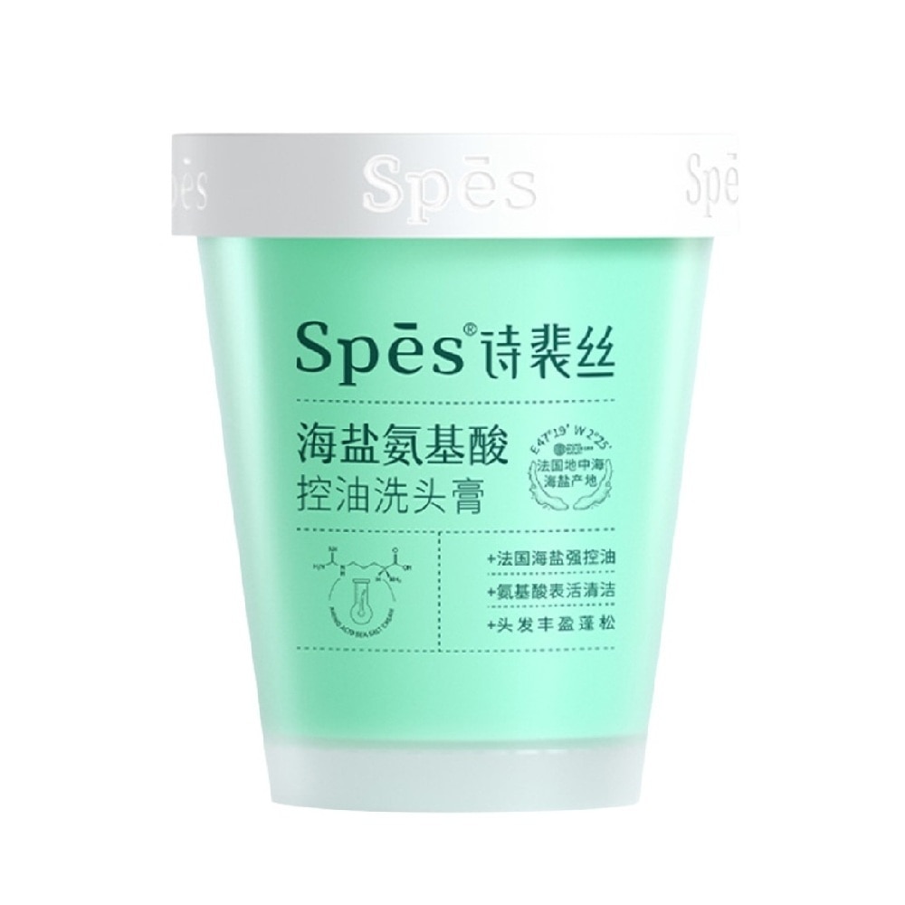 Spes Sea Salt Cream For Scalp-Cleansing And Hair-Puffy 280g