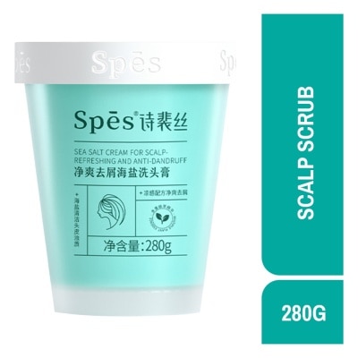 SPES Tẩy Tế Bào Chết Da Đầu Spes Muối Biển Làm Sạch Và Giảm Gàu 280g