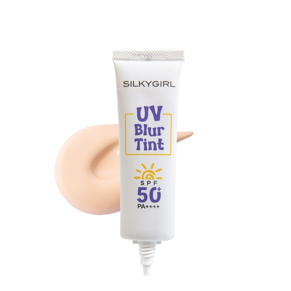 Kem Lót Chống Nắng Silkygirl UV Blur Tint SPF50+ PA++++ 25ml .#01 Light Beige
