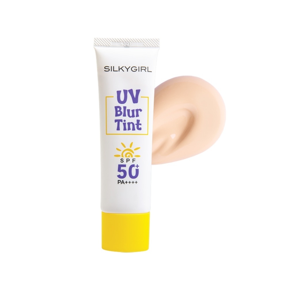 Kem Lót Chống Nắng Silkygirl UV Blur Tint SPF50+ PA++++ 25ml .#01 Light Beige